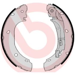 Stabdžių trinkelių komplektas BREMBO S 23 525