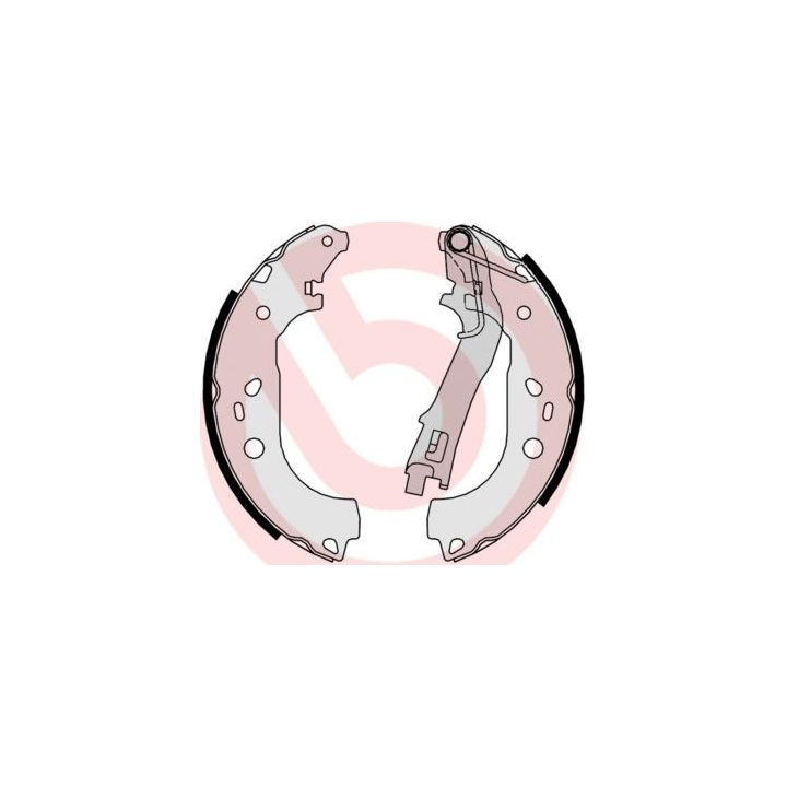 Stabdžių trinkelių komplektas BREMBO S 23 533