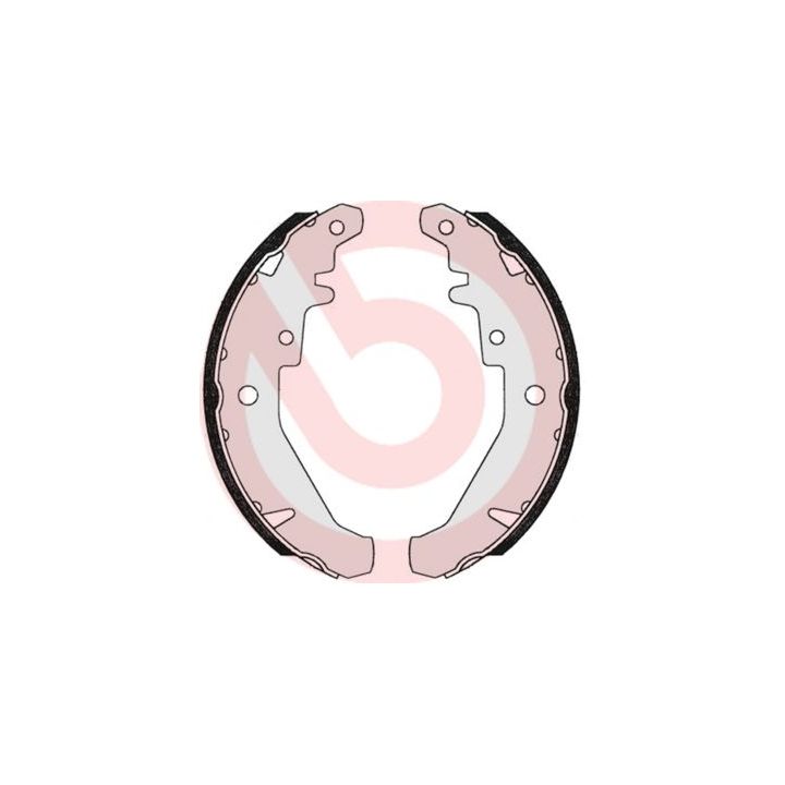 Stabdžių trinkelių komplektas BREMBO S 23 548