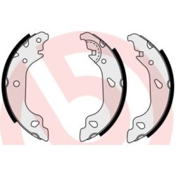 Stabdžių trinkelių komplektas BREMBO S 23 551