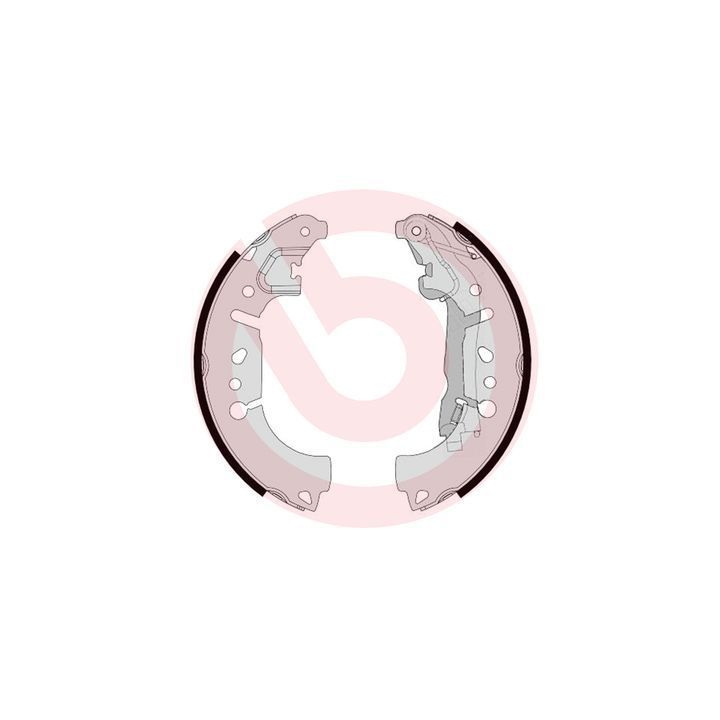 Stabdžių trinkelių komplektas BREMBO S 23 580