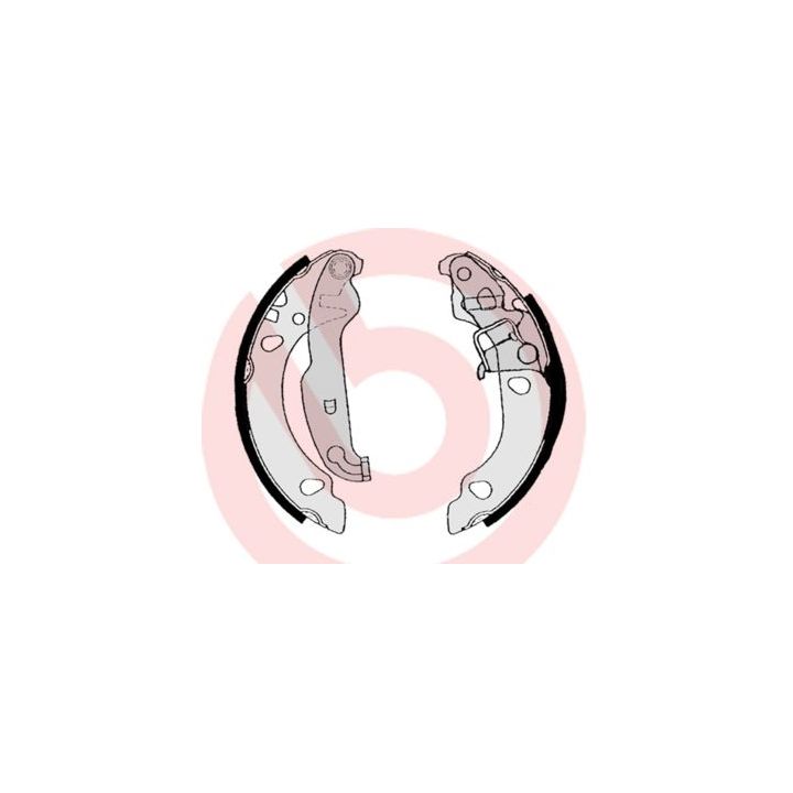 Stabdžių trinkelių komplektas BREMBO S 24 530