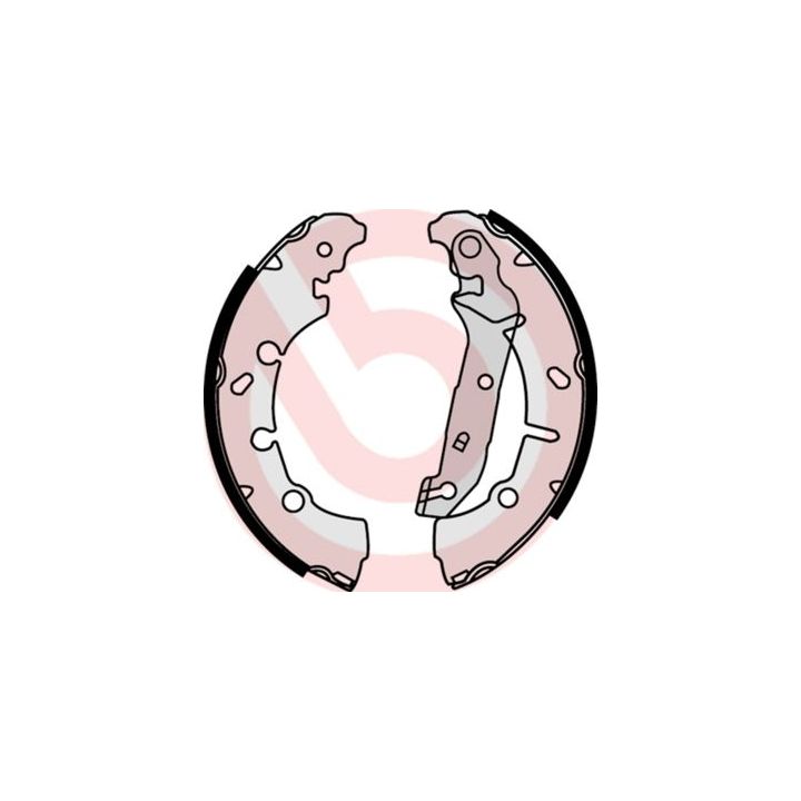 Stabdžių trinkelių komplektas BREMBO S 24 532