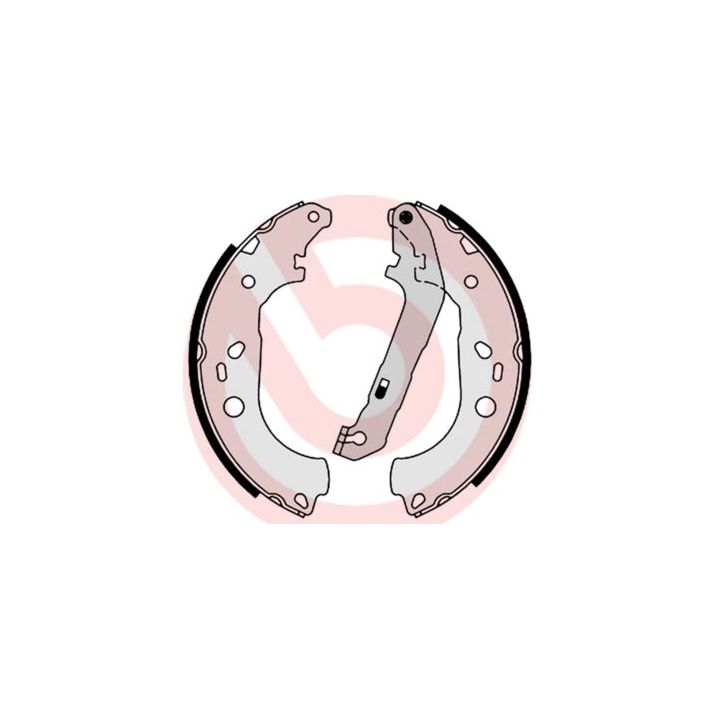 Stabdžių trinkelių komplektas BREMBO S 24 534