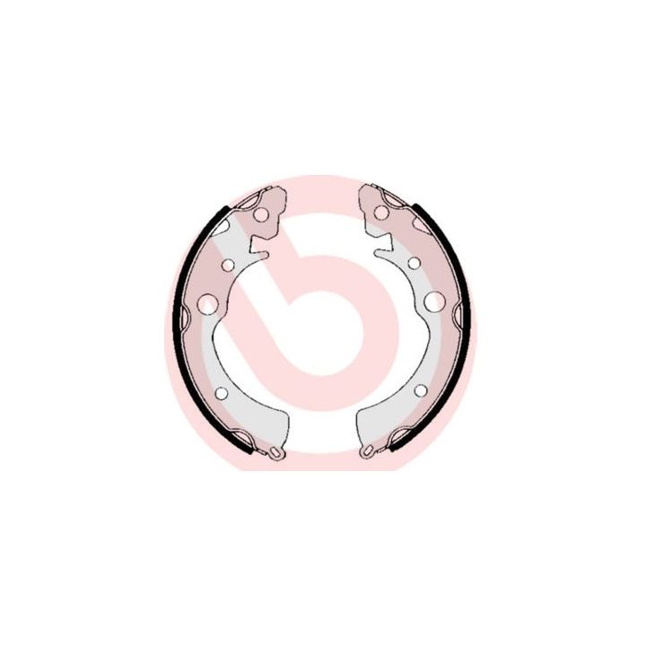 Stabdžių trinkelių komplektas BREMBO S 28 505