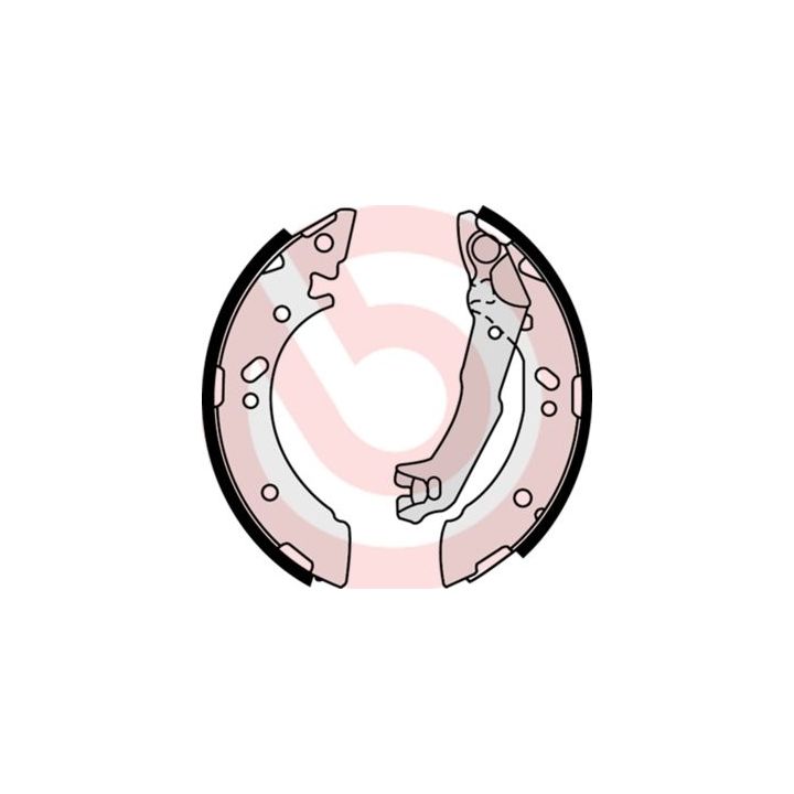 Stabdžių trinkelių komplektas BREMBO S 30 510