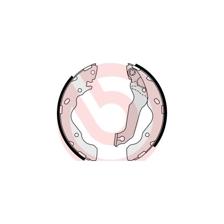 Stabdžių trinkelių komplektas BREMBO S 30 511