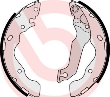 Stabdžių trinkelių komplektas BREMBO S 30 511