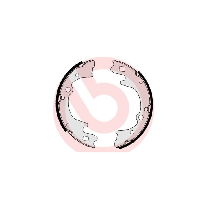 Stabdžių trinkelių komplektas BREMBO S 30 515