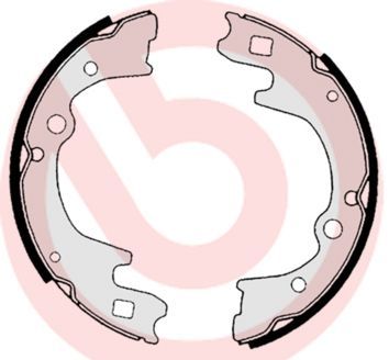 Stabdžių trinkelių komplektas BREMBO S 30 515