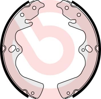 Stabdžių trinkelių komplektas BREMBO S 30 516