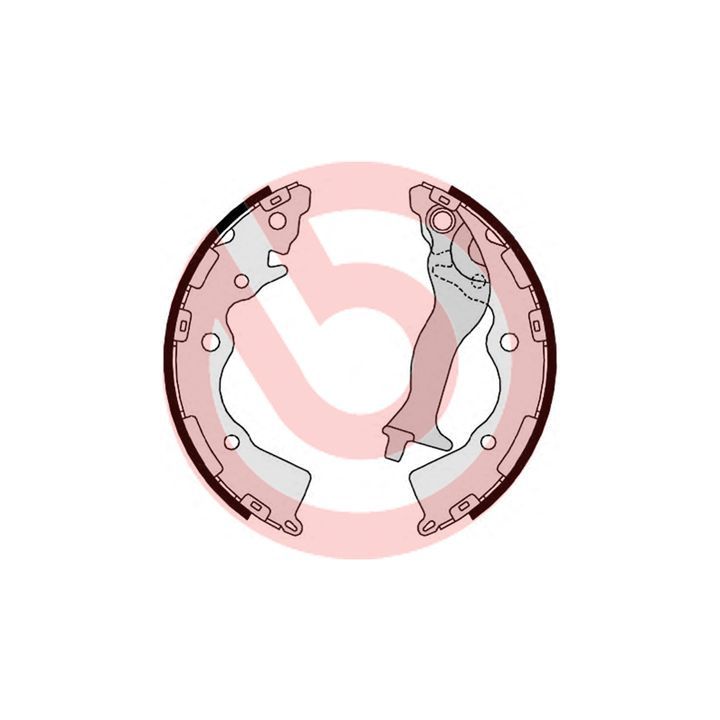 Stabdžių trinkelių komplektas BREMBO S 30 524