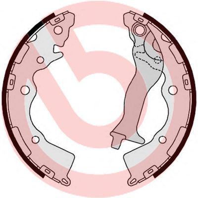 Stabdžių trinkelių komplektas BREMBO S 30 524