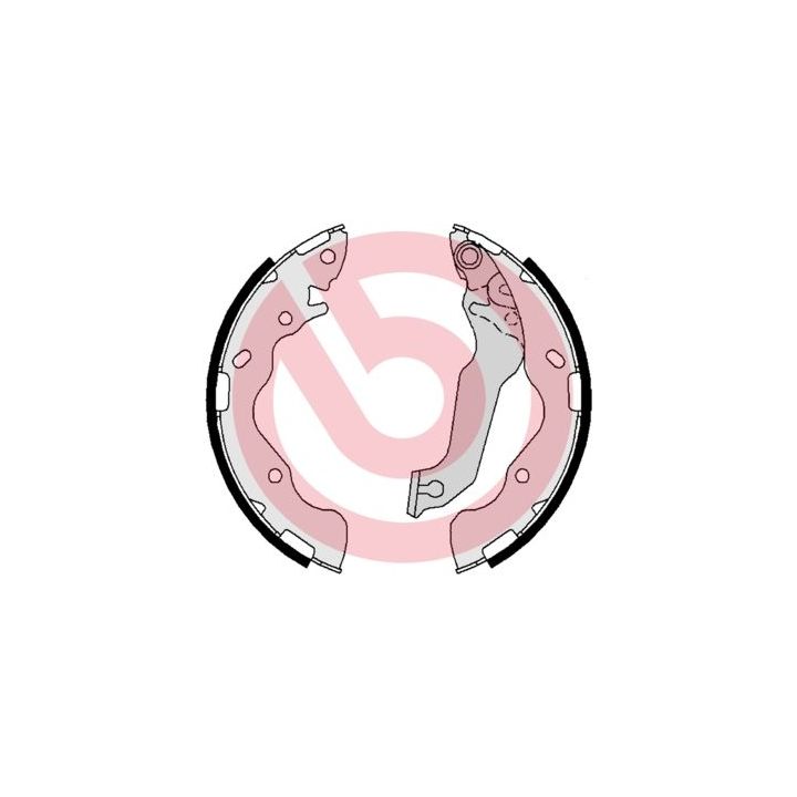 Stabdžių trinkelių komplektas BREMBO S 30 536