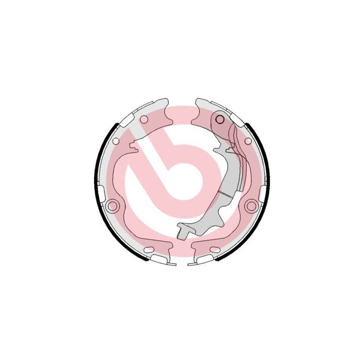 Stabdžių trinkelių komplektas BREMBO S 30 537