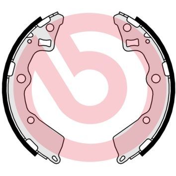 Stabdžių trinkelių komplektas BREMBO S 30 538