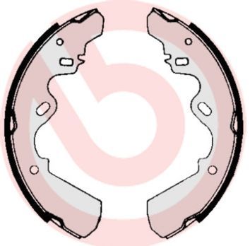 Stabdžių trinkelių komplektas BREMBO S 34 504