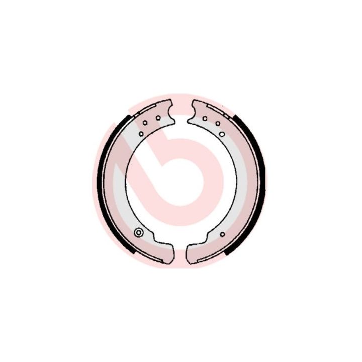 Stabdžių trinkelių komplektas BREMBO S 44 501