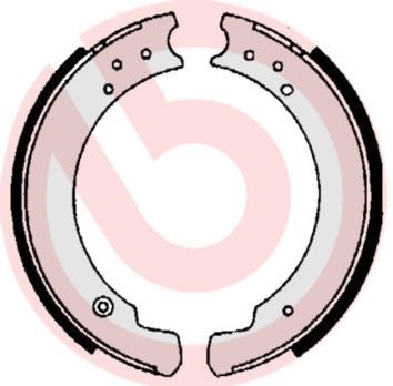 Stabdžių trinkelių komplektas BREMBO S 44 501