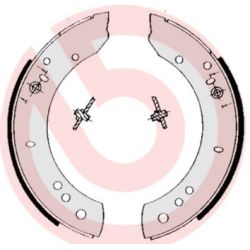 Stabdžių trinkelių komplektas BREMBO S 44 502