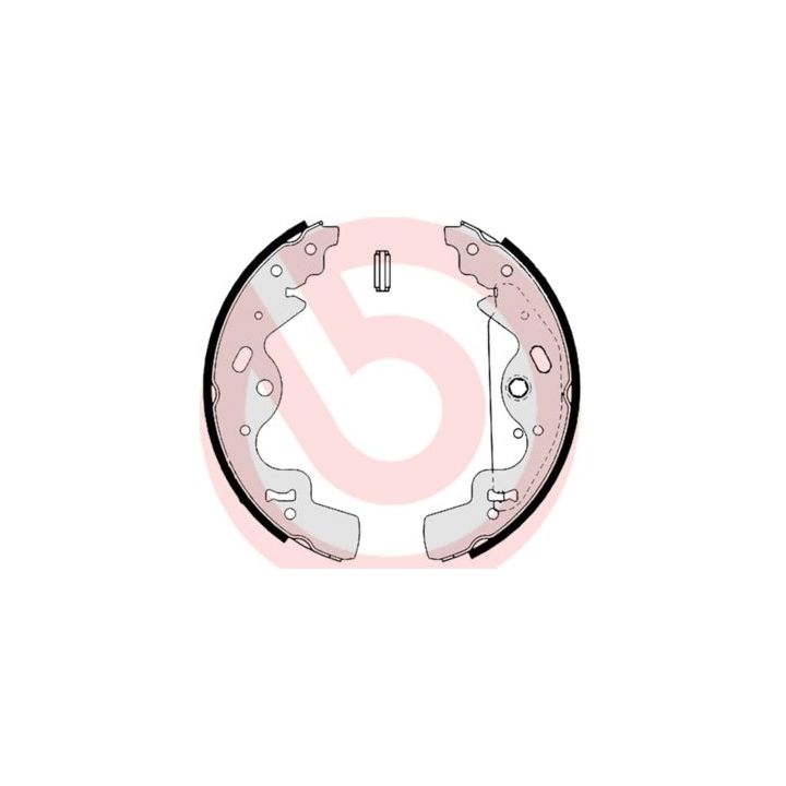 Stabdžių trinkelių komplektas BREMBO S 44 506