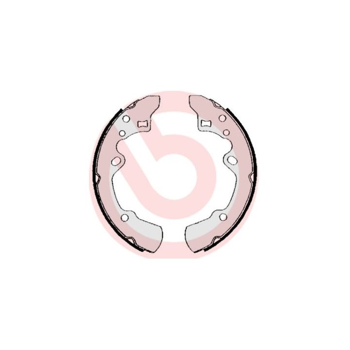 Stabdžių trinkelių komplektas BREMBO S 49 503