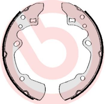 Stabdžių trinkelių komplektas BREMBO S 49 503