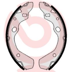 Stabdžių trinkelių komplektas BREMBO S 49 504