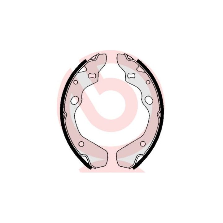 Stabdžių trinkelių komplektas BREMBO S 49 504