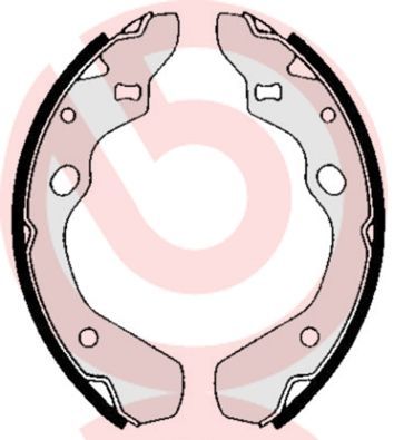 Stabdžių trinkelių komplektas BREMBO S 49 504