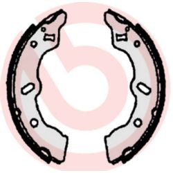 Stabdžių trinkelių komplektas BREMBO S 49 505