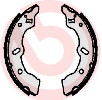 Stabdžių trinkelių komplektas BREMBO S 49 505