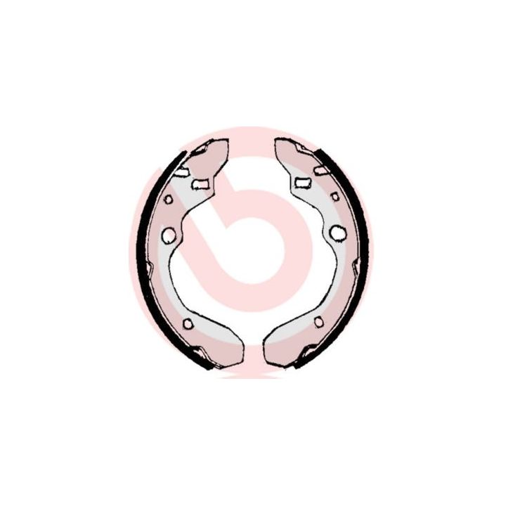 Stabdžių trinkelių komplektas BREMBO S 49 506