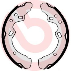 Stabdžių trinkelių komplektas BREMBO S 49 511