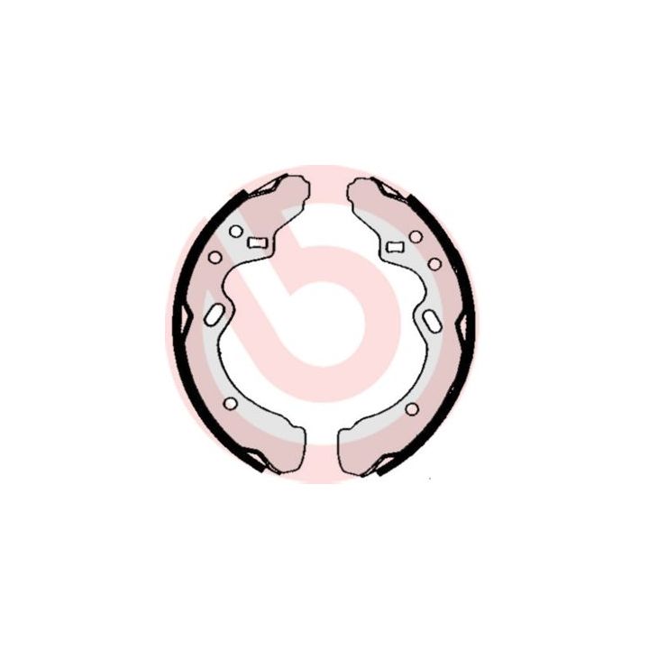 Stabdžių trinkelių komplektas BREMBO S 49 511