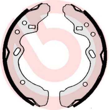 Stabdžių trinkelių komplektas BREMBO S 49 511