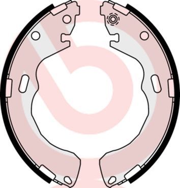 Stabdžių trinkelių komplektas BREMBO S 49 519