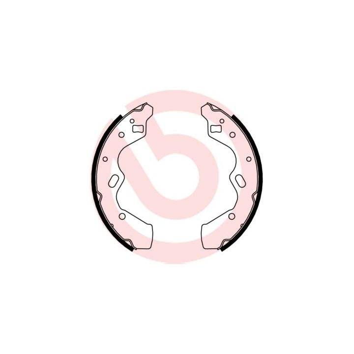 Stabdžių trinkelių komplektas BREMBO S 49 520