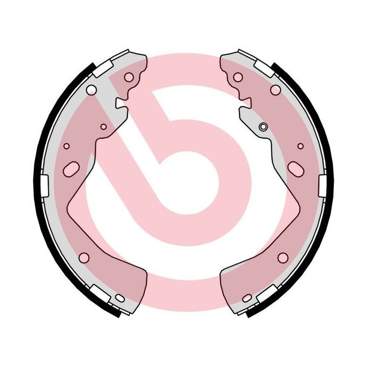 Stabdžių trinkelių komplektas BREMBO S 49 527