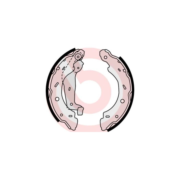 Stabdžių trinkelių komplektas BREMBO S 50 504