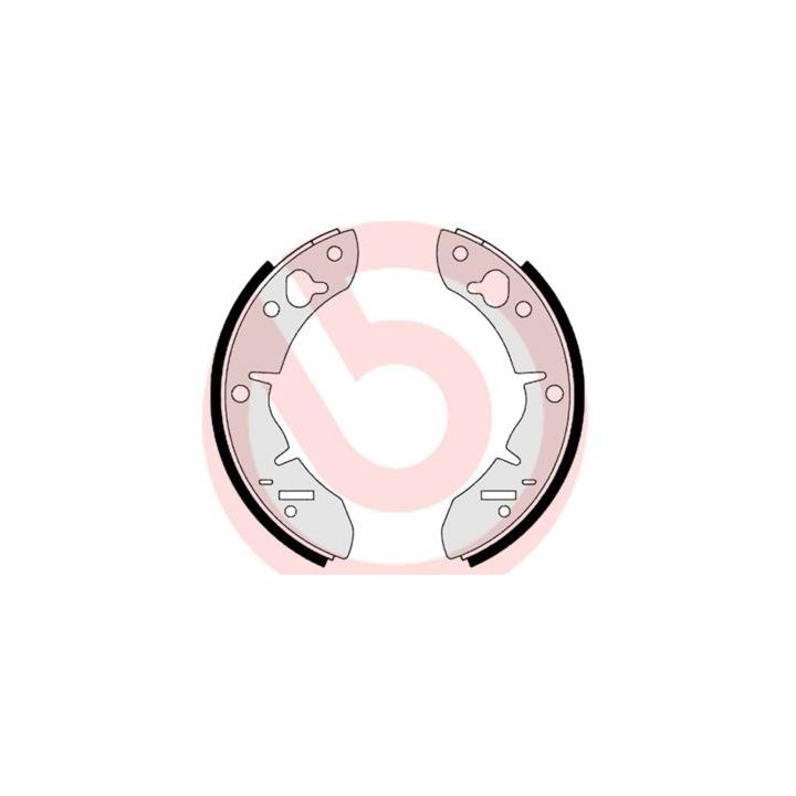 Stabdžių trinkelių komplektas BREMBO S 52 501