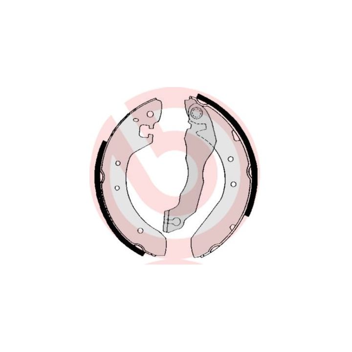 Stabdžių trinkelių komplektas BREMBO S 52 502