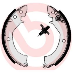 Stabdžių trinkelių komplektas BREMBO S 54 501