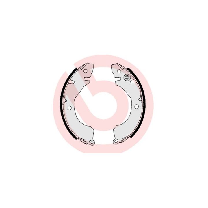 Stabdžių trinkelių komplektas BREMBO S 54 505