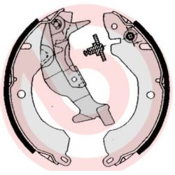 Stabdžių trinkelių komplektas BREMBO S 54 508