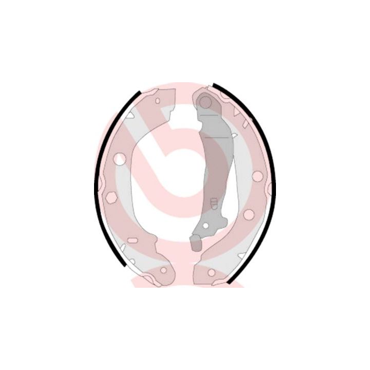 Stabdžių trinkelių komplektas BREMBO S 56 509