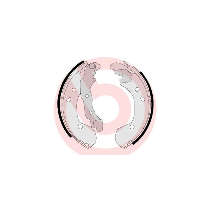 Stabdžių trinkelių komplektas BREMBO S 56 510