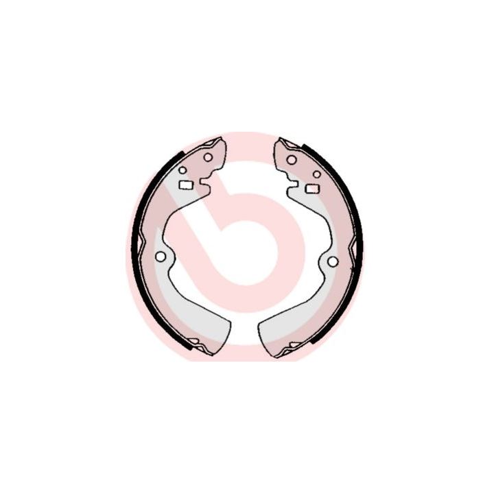 Stabdžių trinkelių komplektas BREMBO S 56 516