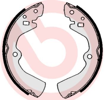 Stabdžių trinkelių komplektas BREMBO S 56 516