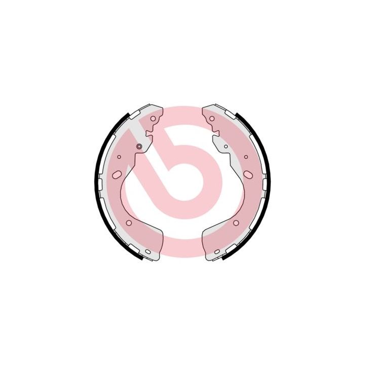 Stabdžių trinkelių komplektas BREMBO S 56 547